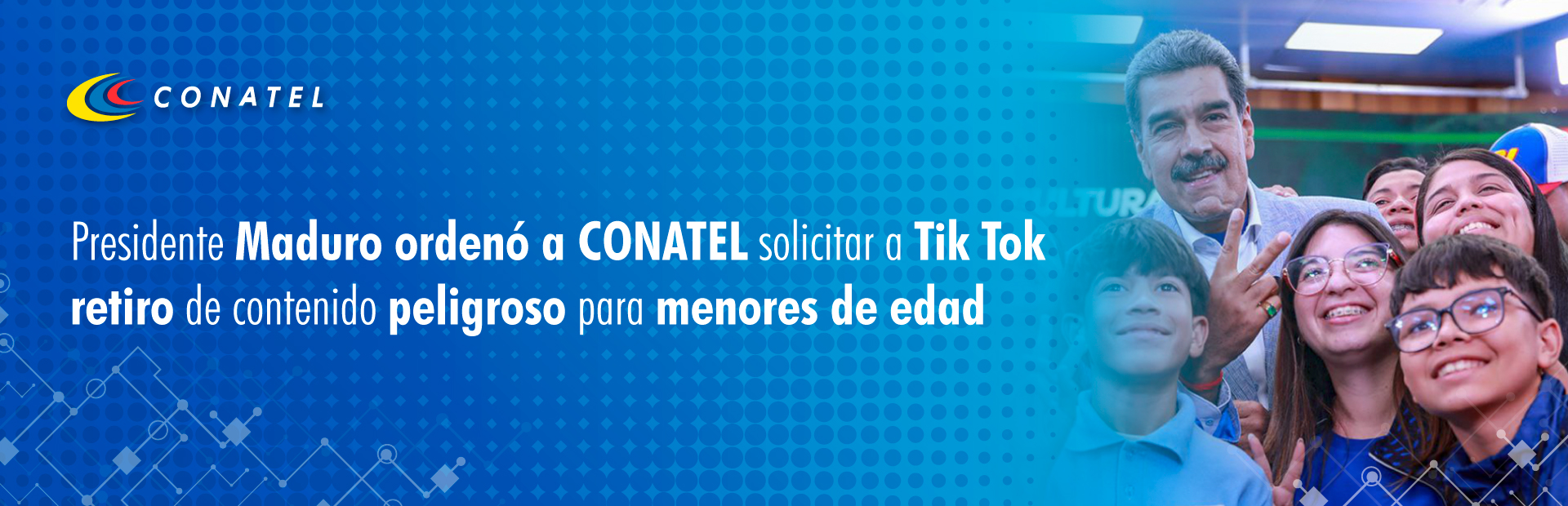 Presidente Maduro ordenó a CONATEL solicitar a Tik Tok